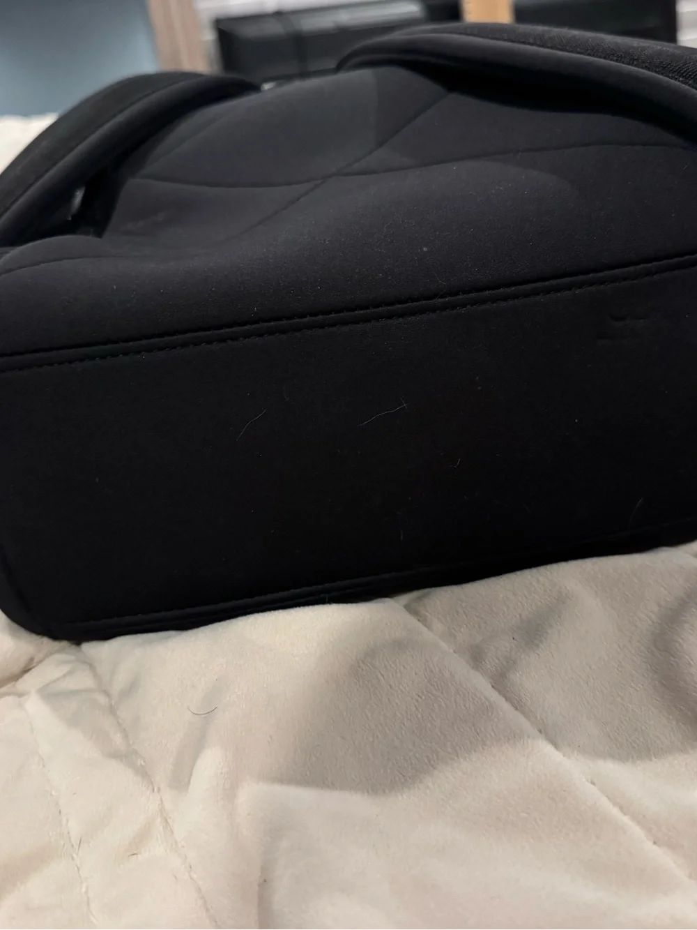 LIKE NEW Small Black Dagne Dover Indi Diaper Backpack